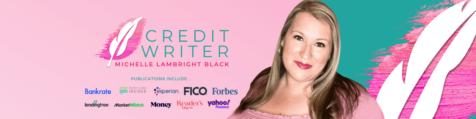 A promotional banner featuring michelle lambright black, branded as 